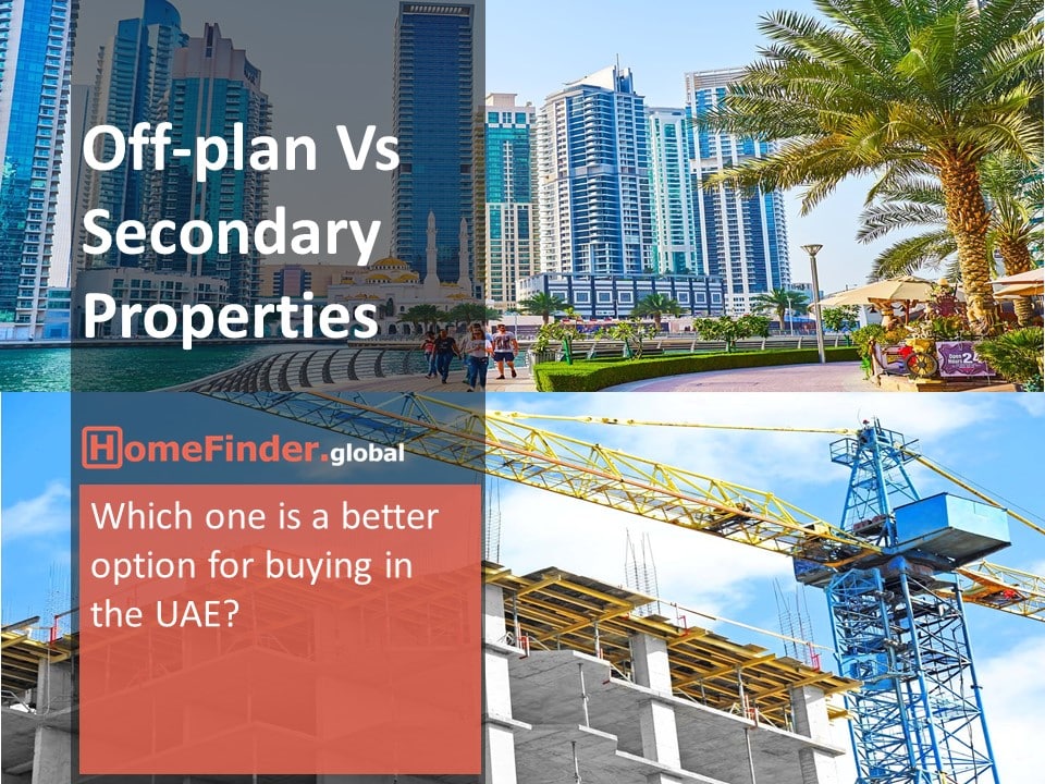 a comparison between off-plan and secondary properties in the UAE