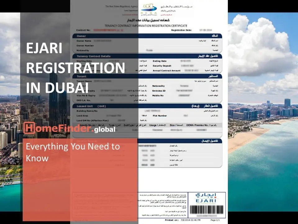 Dubai Real Estate Complete Ejari Registration Guide For New Tenants In Dubai