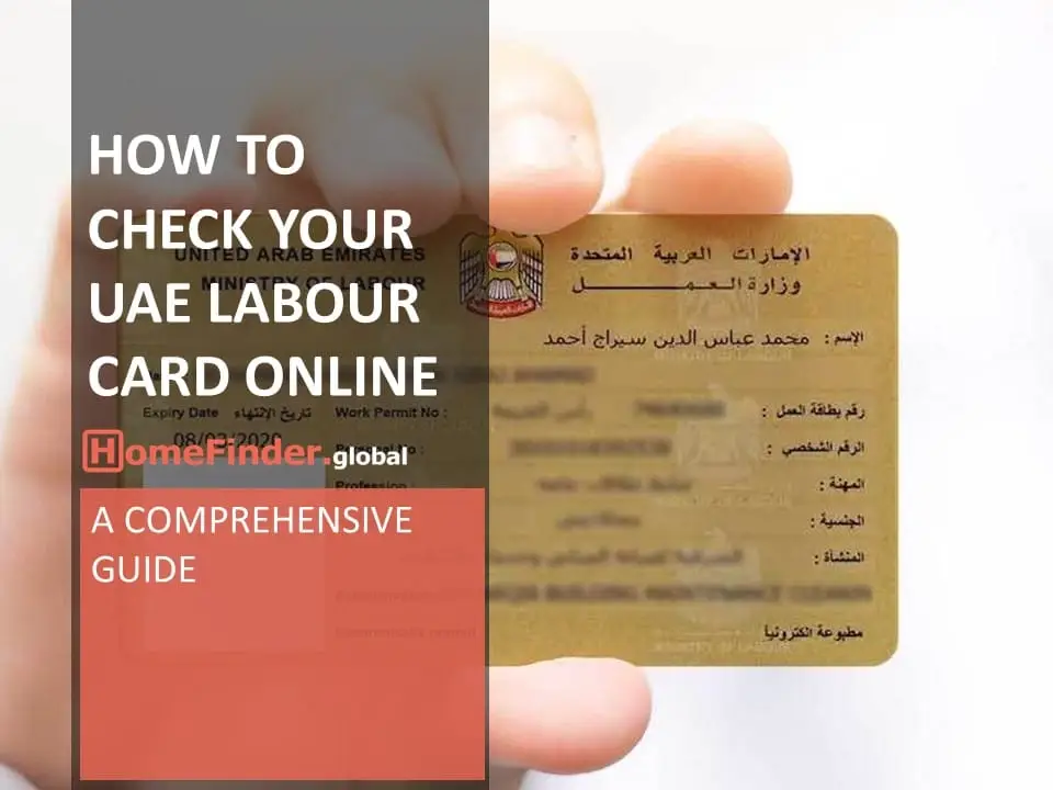 Dubai Real Estate How To Check Your Uae Labour Card Online