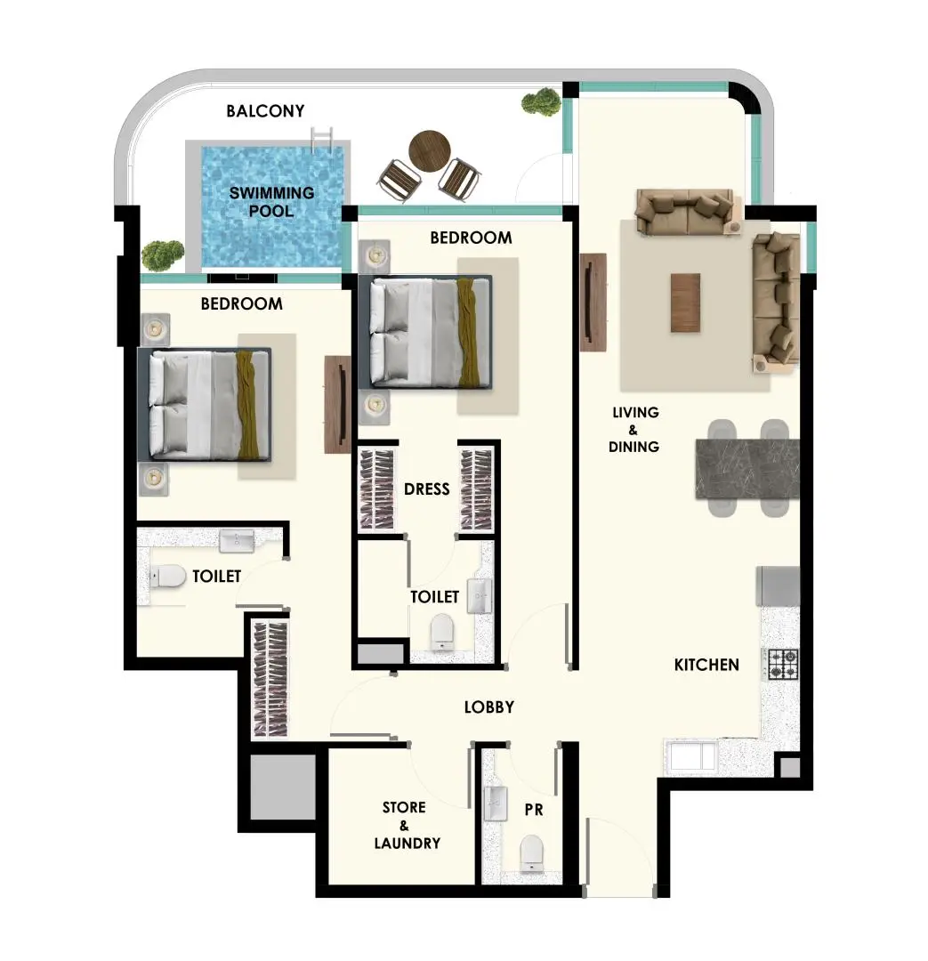 SAMANA Rome floor plan2