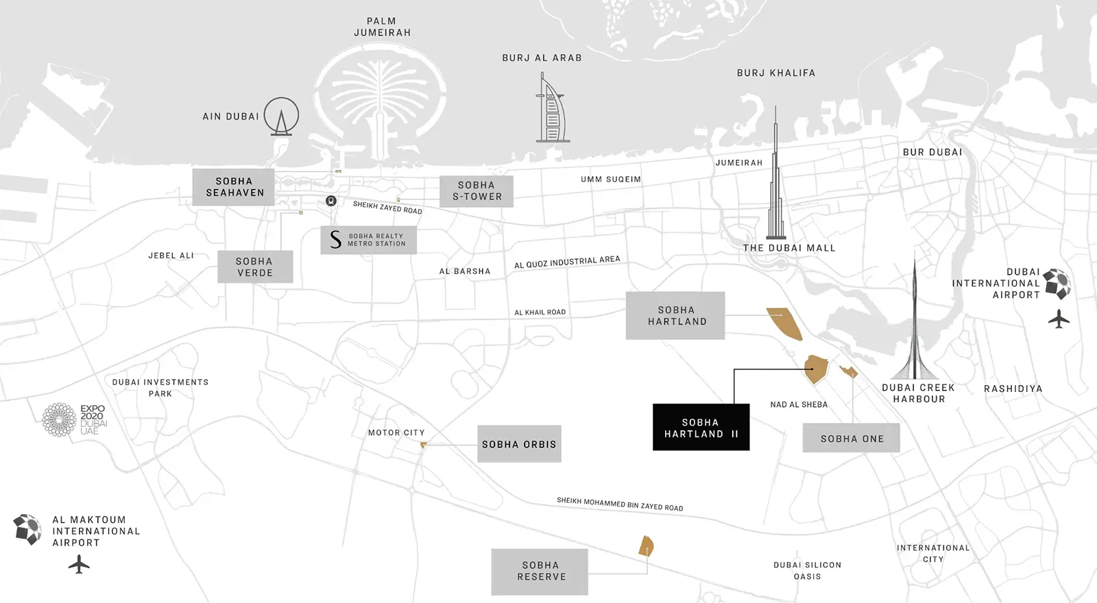 location map of sskyscape