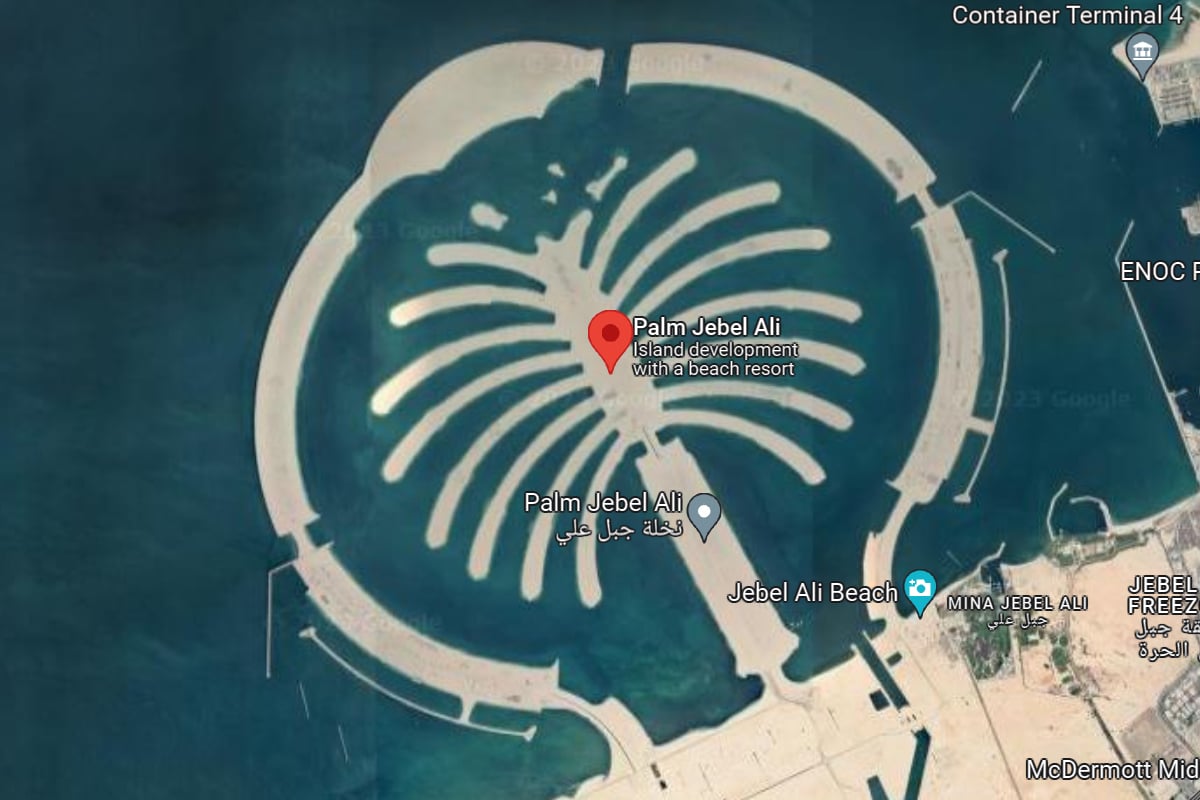 The Coral Collection by Nakheel Location Map