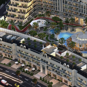 a real estate project in arjan dubai