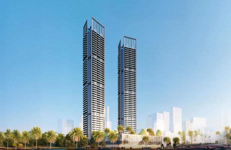the twin towers of Ananda Residence in Dubai.