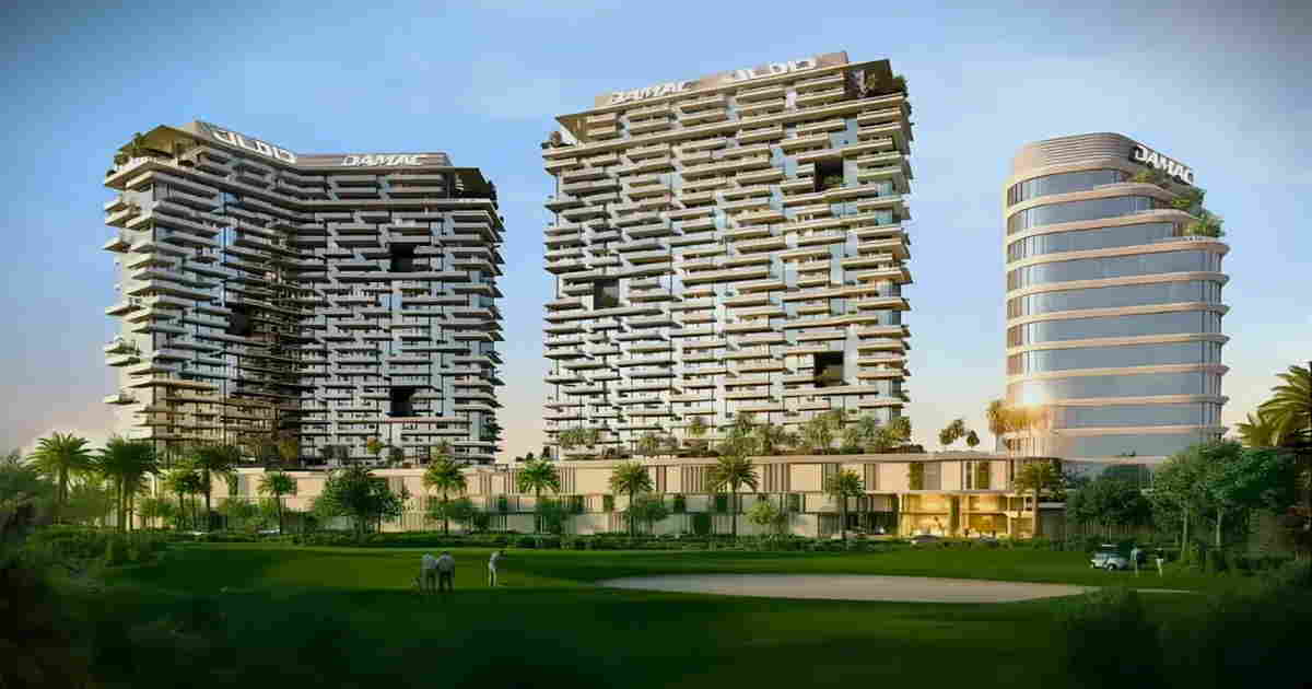 Damac_District front view dubai