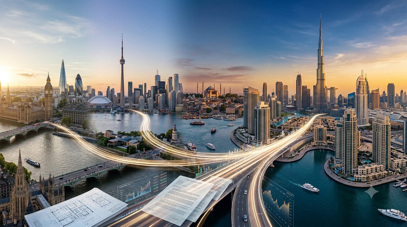 International buyers considering Dubai real estate from the UK, Canada, Turkey and Iran