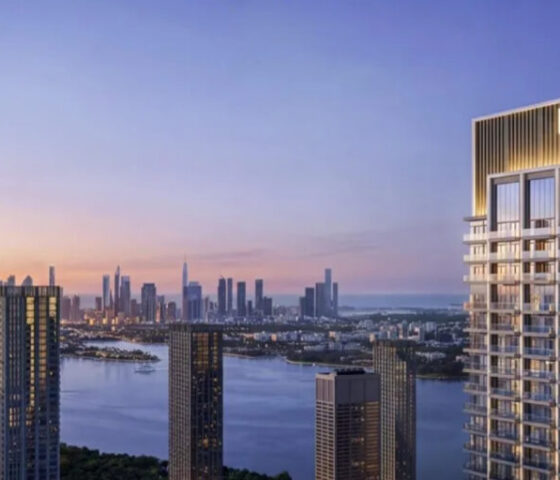 والیا از Emaar Properties در دبی کریک هاربر، آپارتمان‌های یک تا سه‌خوابه با طرح