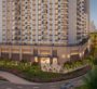 Residential buildings of Camden project in Dubai surrounded by greenery