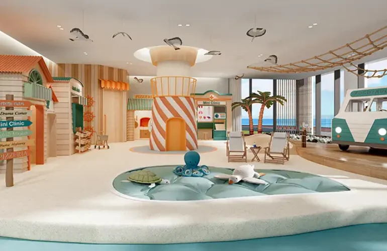 Costa Mare at Al Marjan – Indoor kids play area with aquatic theme