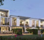 Contemporary luxury villa exterior view at DAMAC Islands Phase 2.