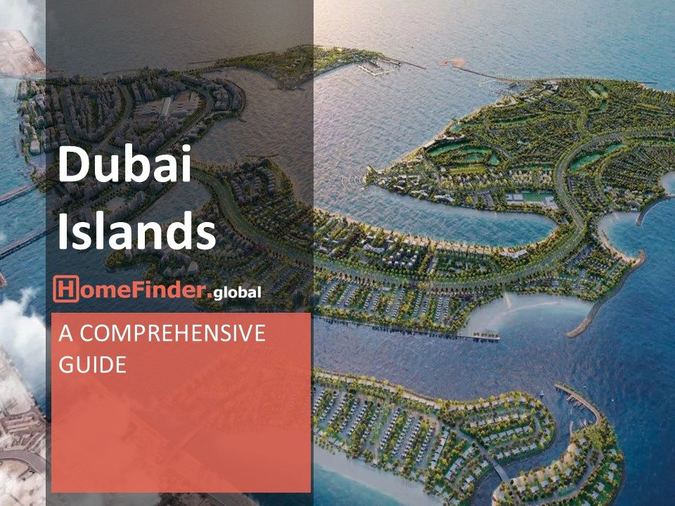 Dubai Islands An area like an island surrounded by nothing but water