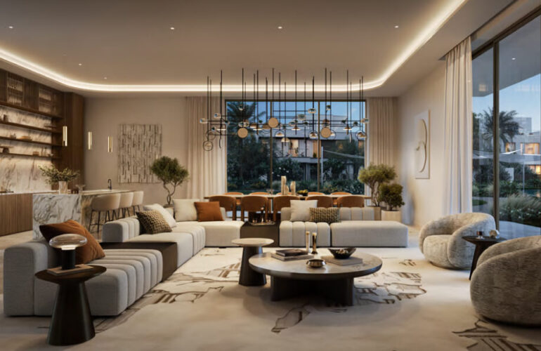 Discover the finest interiors at Address Villas Tierra by Emaar Properties, where elegant designs, high ceilings, and premium finishes define luxury