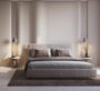 Stylish and serene bedroom design at Binghatti Starlight in Dubai