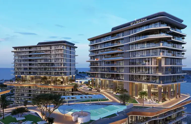 Costa Mare at Al Marjan – Exterior view with landscaped pool area