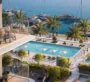 Pier Point 2 Rooftop infinity pool overlooking marina views