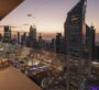 Emirates Towers – Outdoor bar and social space with city view