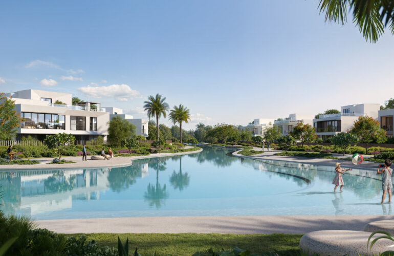 Step into a serene world of luxury at Address Villas Tierra by Emaar Properties, surrounded by stunning lagoons and lush landscapes.