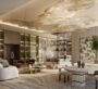 Luxurious living room in Silva by Emaar, Dubai Creek Harbour – elegant interior design with premium finishes