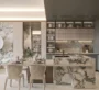 Mayfair Gardens Dubai – Elegant kitchen and dining space with marble accents
