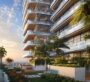 Spacious balcony and terrace area with glass railing at Binghatti Hillviews