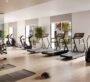 Fully-equipped fitness center in Camden project Dubai