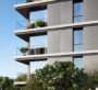 Modern balcony design of Montiva by Vida residence with greenery and glass railings
