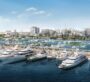 Marina view with multiple yachts docked at Sera by Emaar Properties in Dubai
