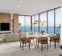 Open-plan luxury dining and living space at The Mural by Beyond, Dubai