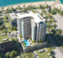 Overhead view of the unique architectural design of Beach Walk Grand by Imtiaz Developments in Dubai