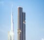 Modern high-rise tower design of DWTN Residences Dubai