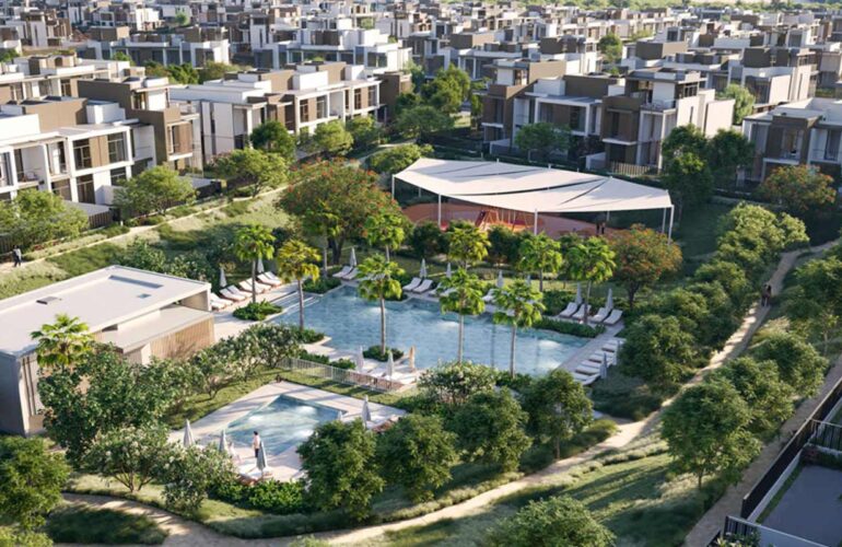 La Tilia at Villanova By Dubai Properties front